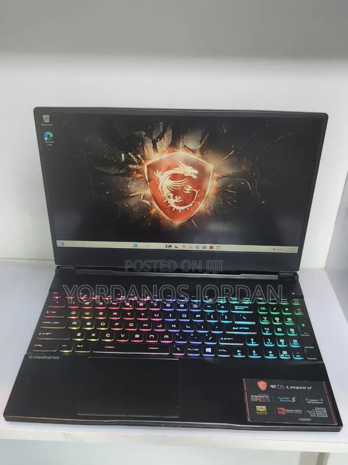 New Laptop MSI GF63 16GB Intel Core i5 SSD 512GB