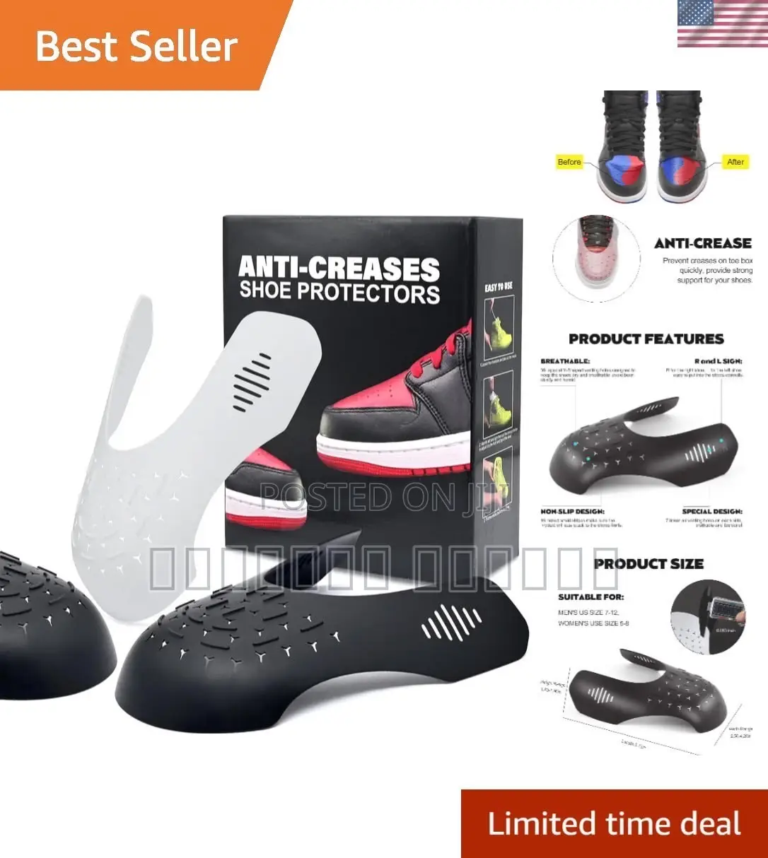 Ultimate Sneaker Shield Crease Protectors