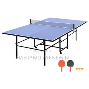 Table Tens ቴብል ቴንስ ከመረብ፣ ራኬት እና 3 ኳሶች ጋር ለቤትም ለስራም የሚሆን Ping Pong