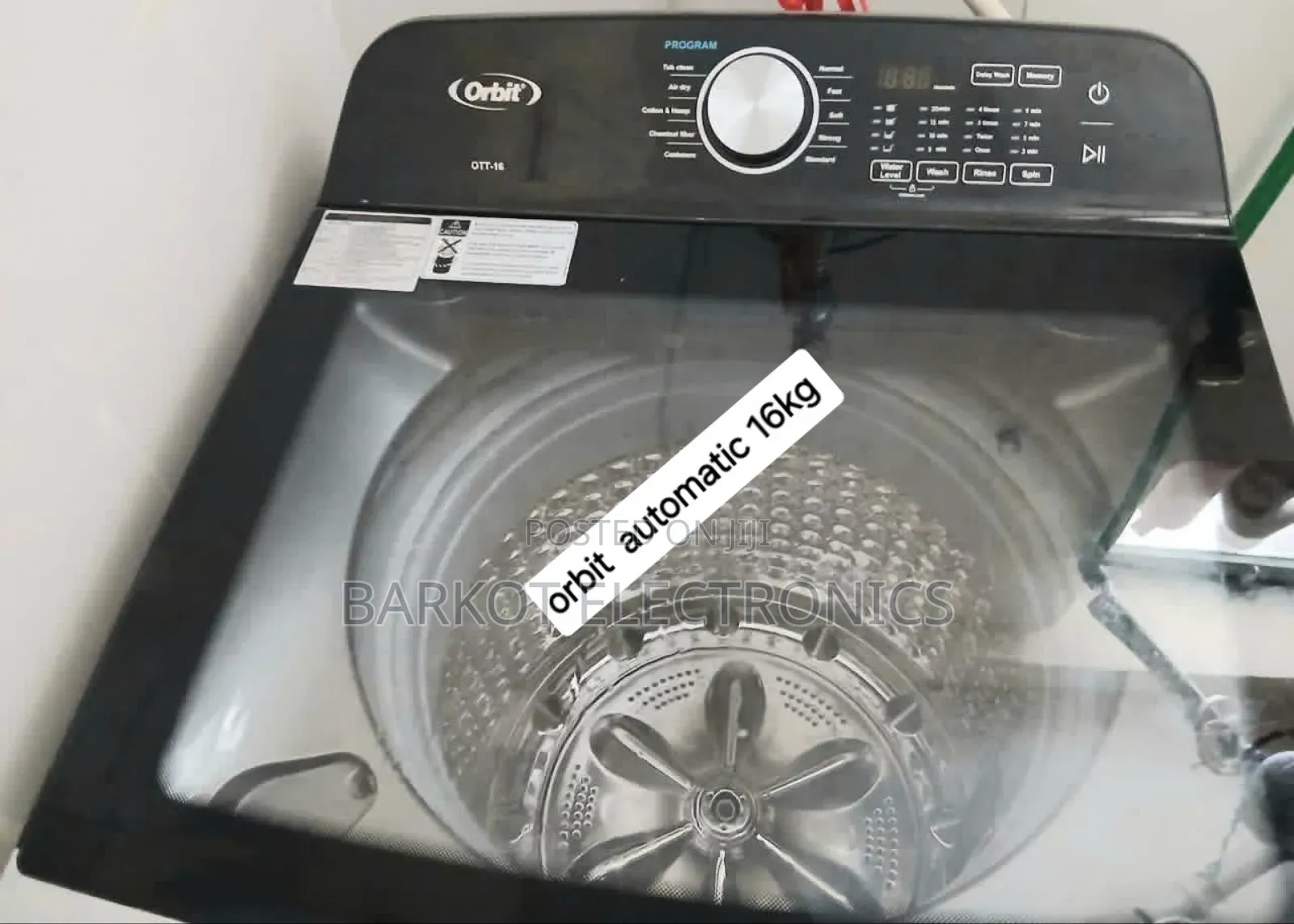 Orbit Top Automatic Washing Mashin 16 Kg Quality Luauder