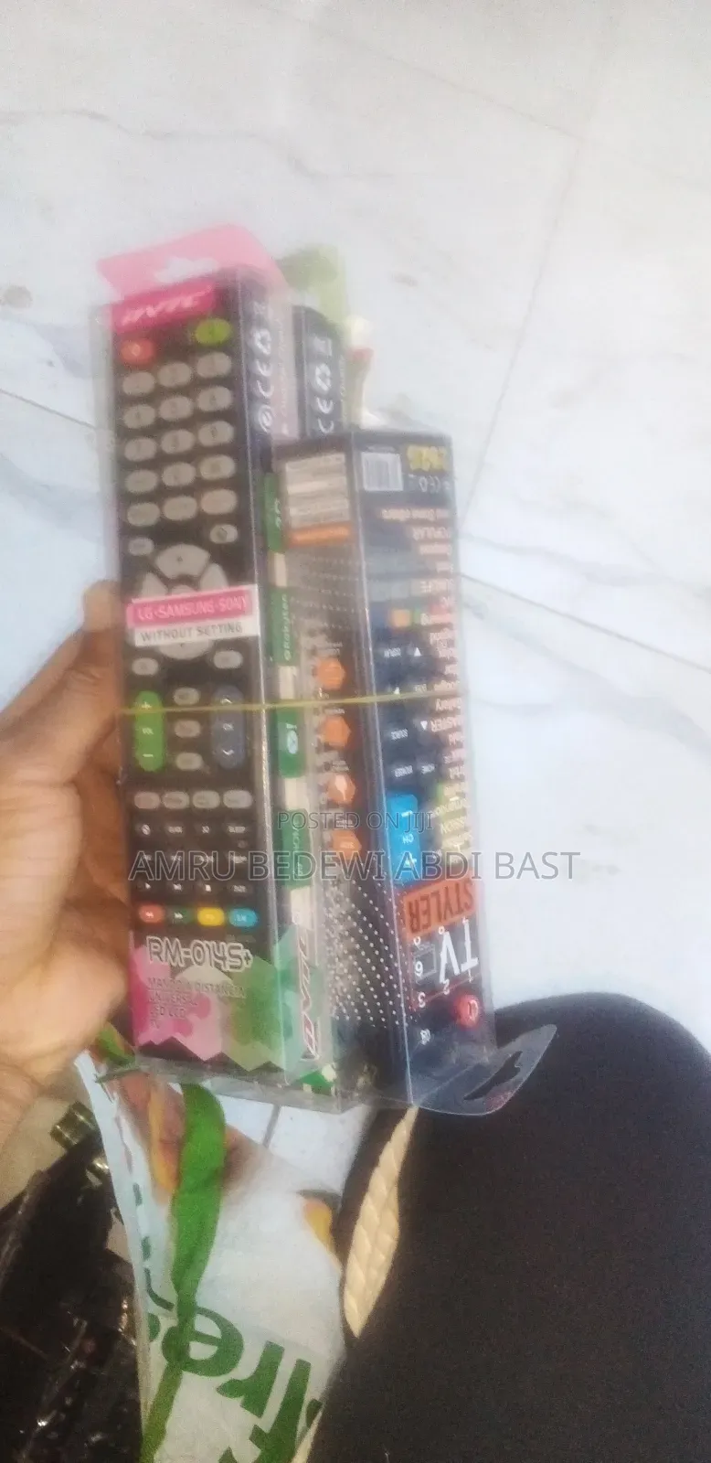 የቲቪም ሆነ የሪሲቨር ሪሞት አለን የዘዙን