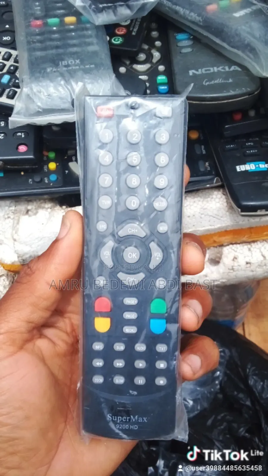 የቲቪም ሆነ የሪሲቨር ሪሞት አለን የዘዙን