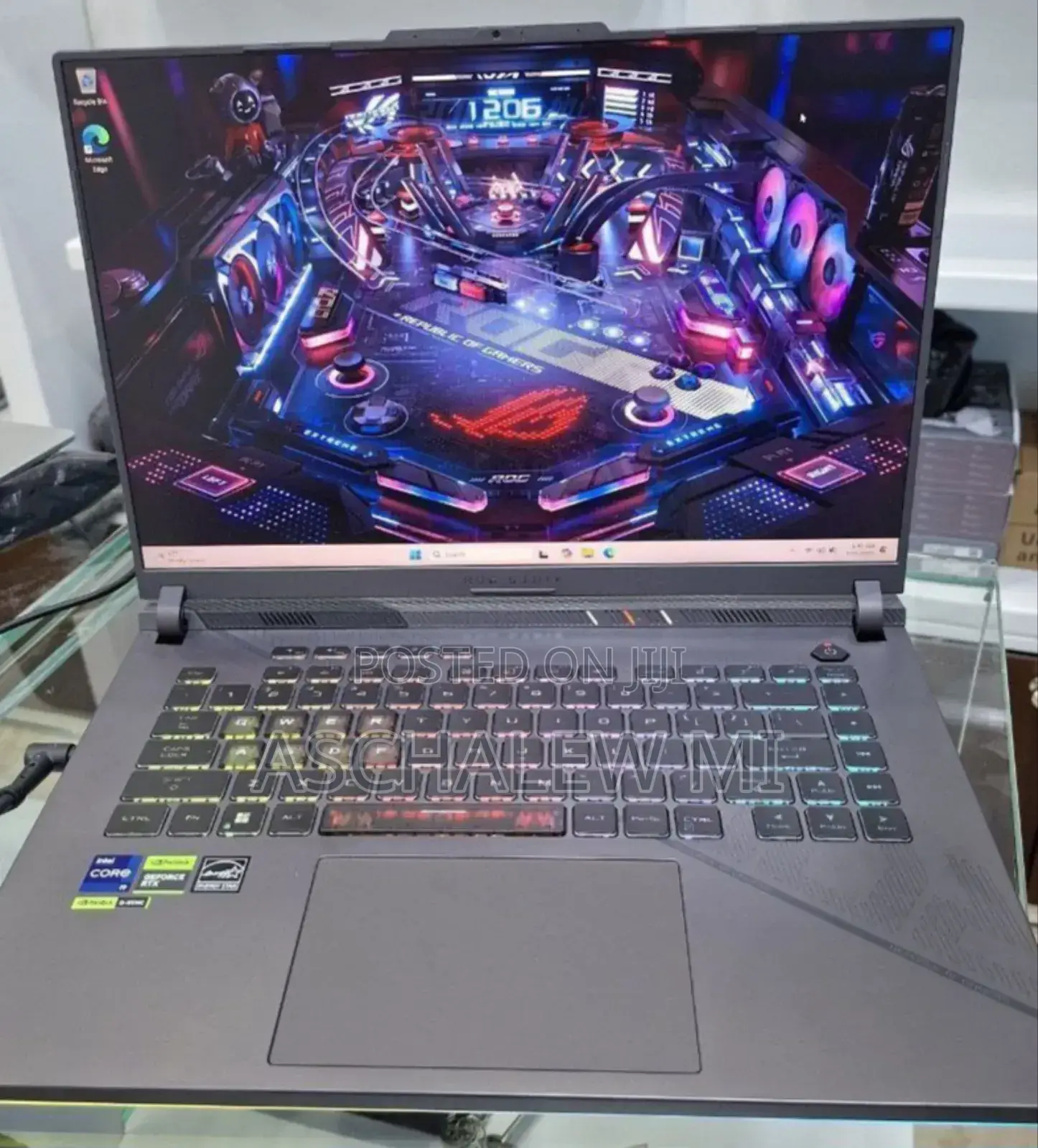 New Laptop Asus ROG Strix G16 G614 16GB Intel Core i9 SSD 1T