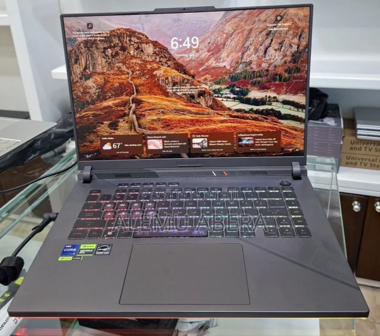 New Laptop Asus ROG Strix G16 G614 16GB Intel Core i9 SSHD (Hybrid) 1T