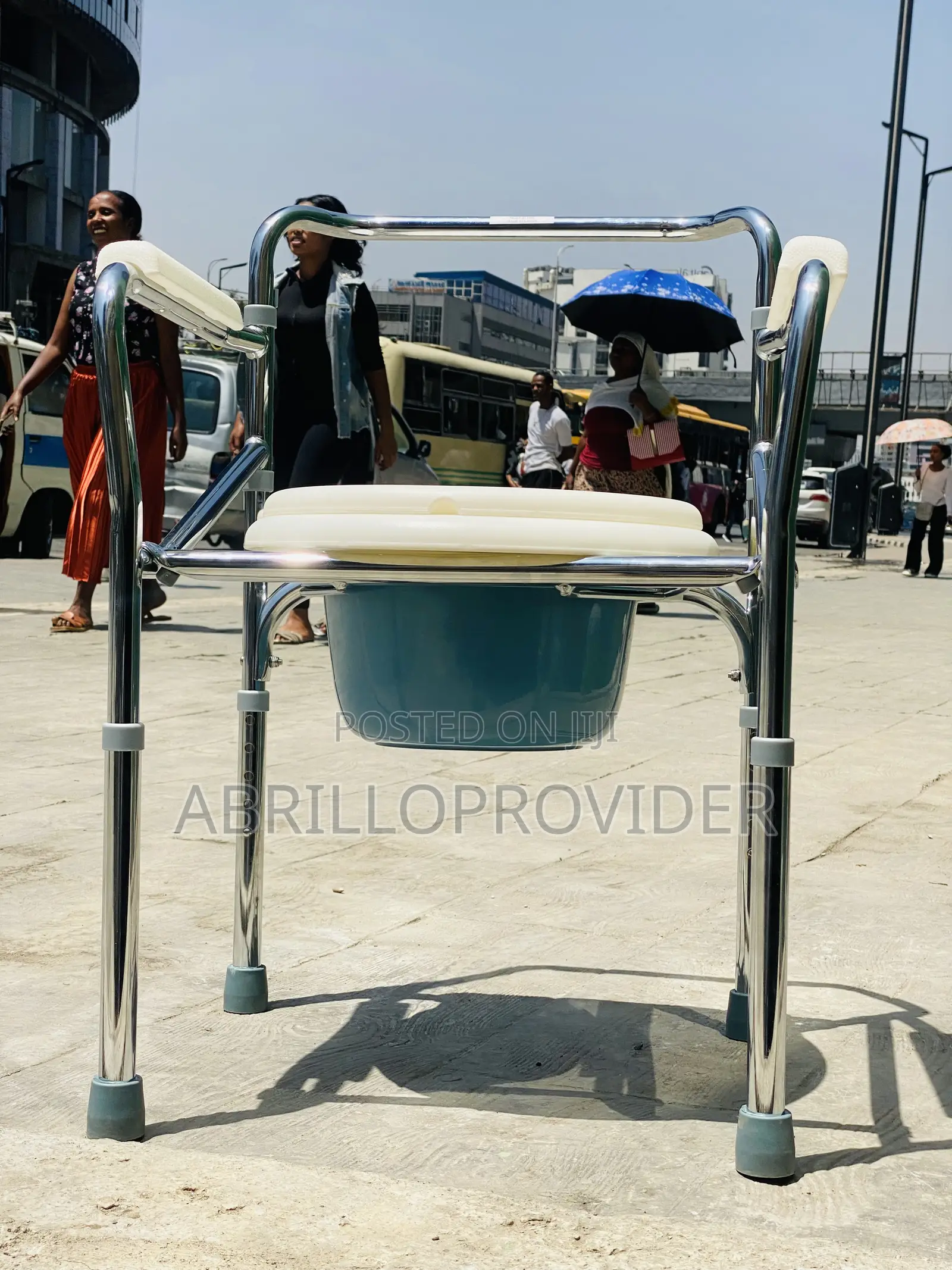 Folding Commode Chair With Wheels Those Needing a Portable Commode
