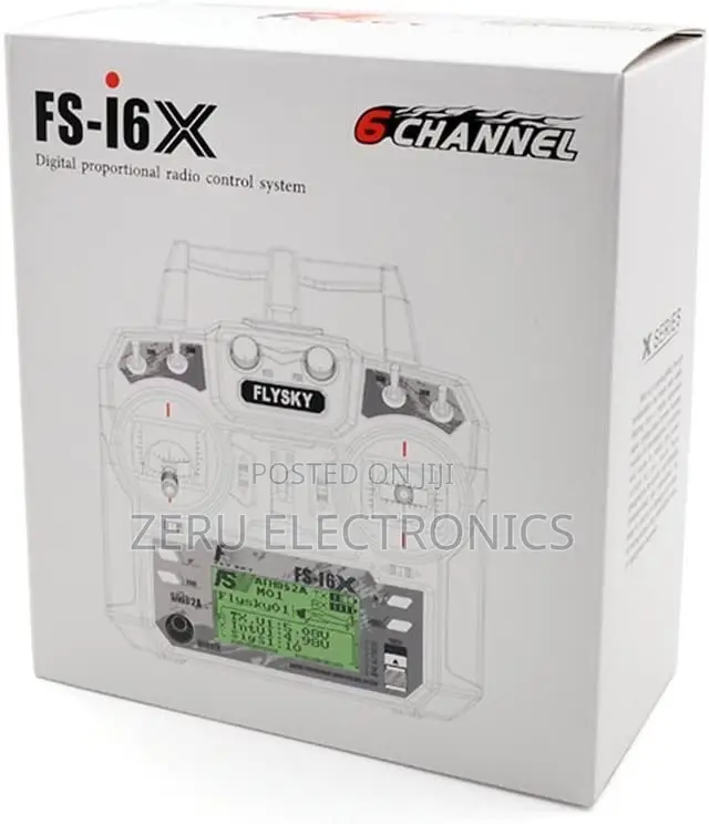 Flysky Fs-i6x 2.4ghz Rc Transmitter