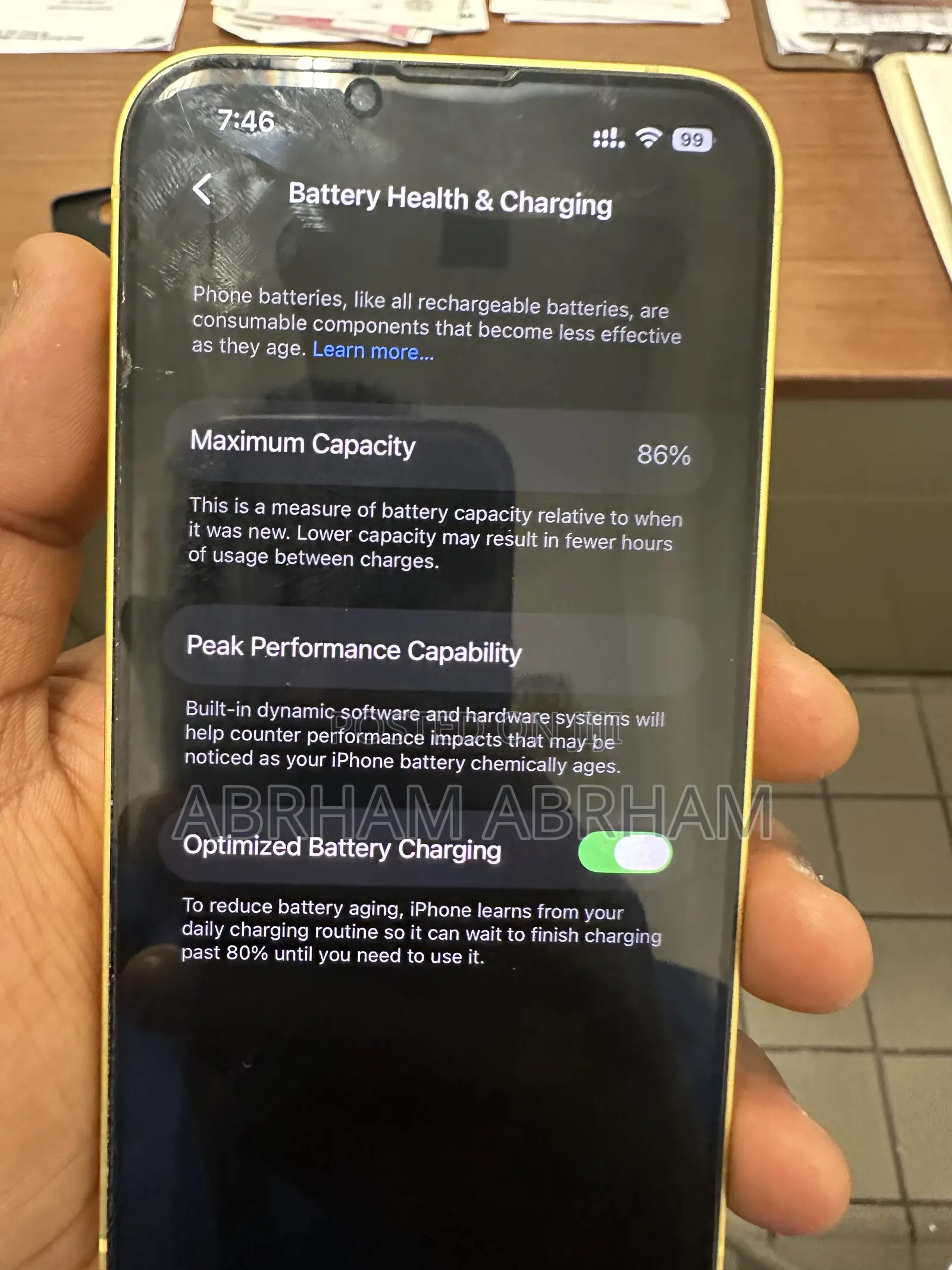 Apple iPhone 14 128 GB Yellow