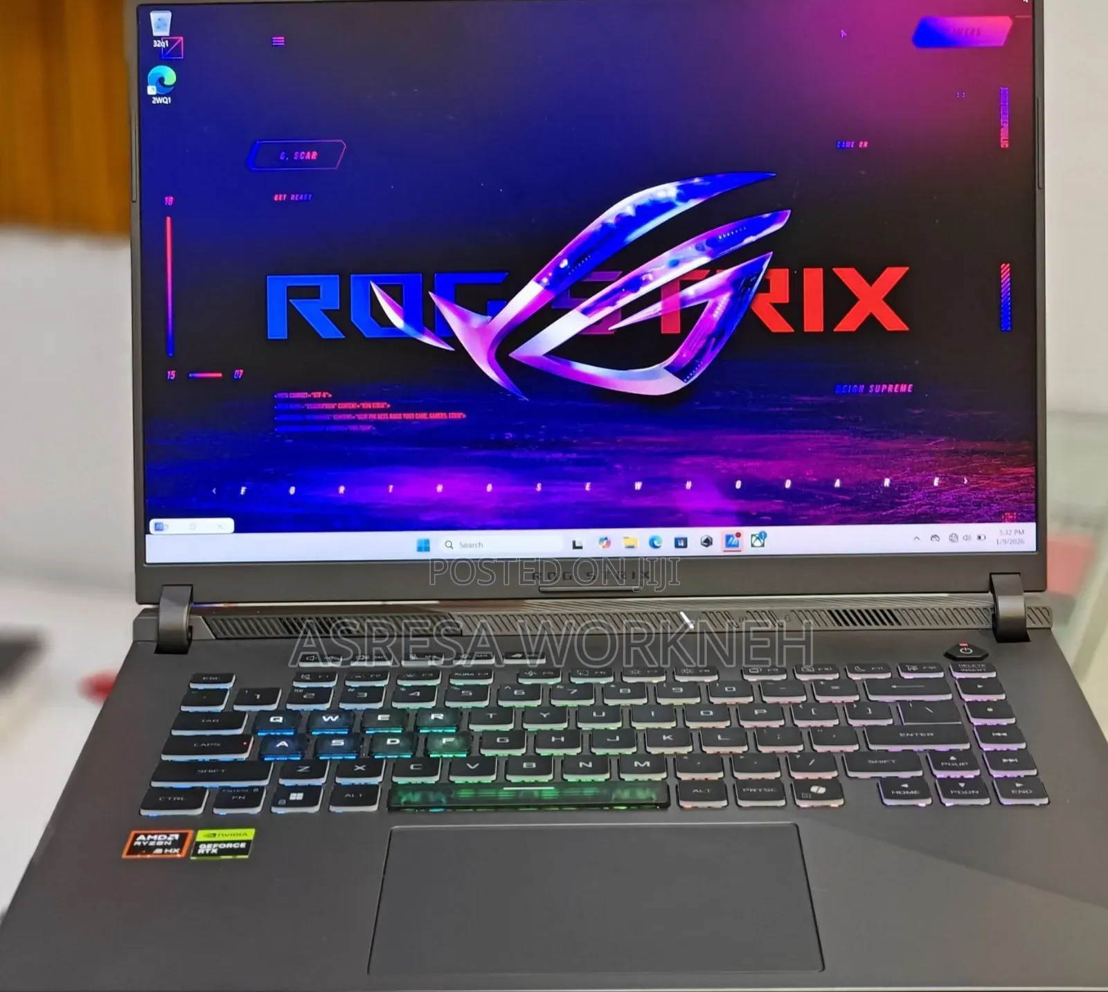 New Laptop Asus ROG Strix G16 G614 16GB SSD 1T