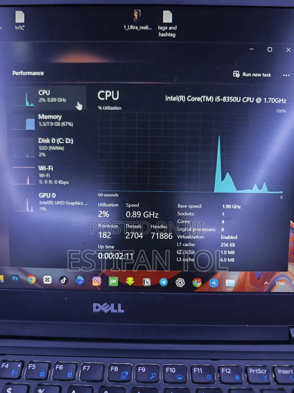 Laptop Dell Latitude 5490 8GB Intel Core i5 SSD 512GB