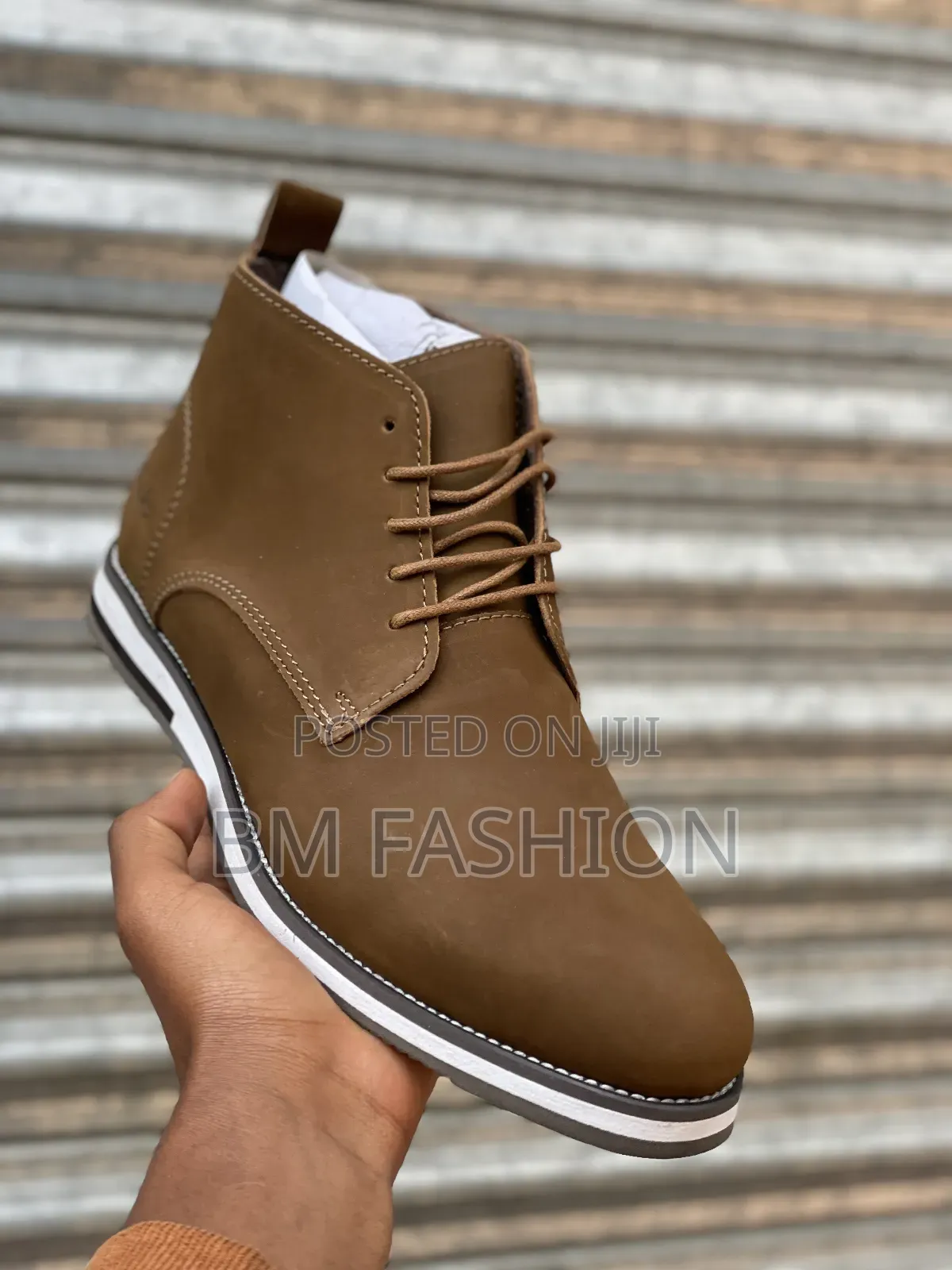 Premium Clarks Brown Matte Leather Boots