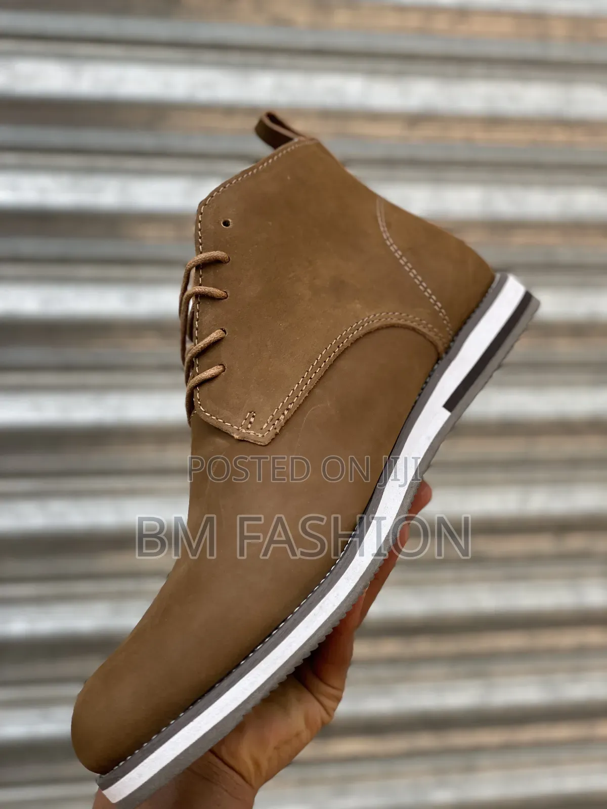 Premium Clarks Brown Matte Leather Boots