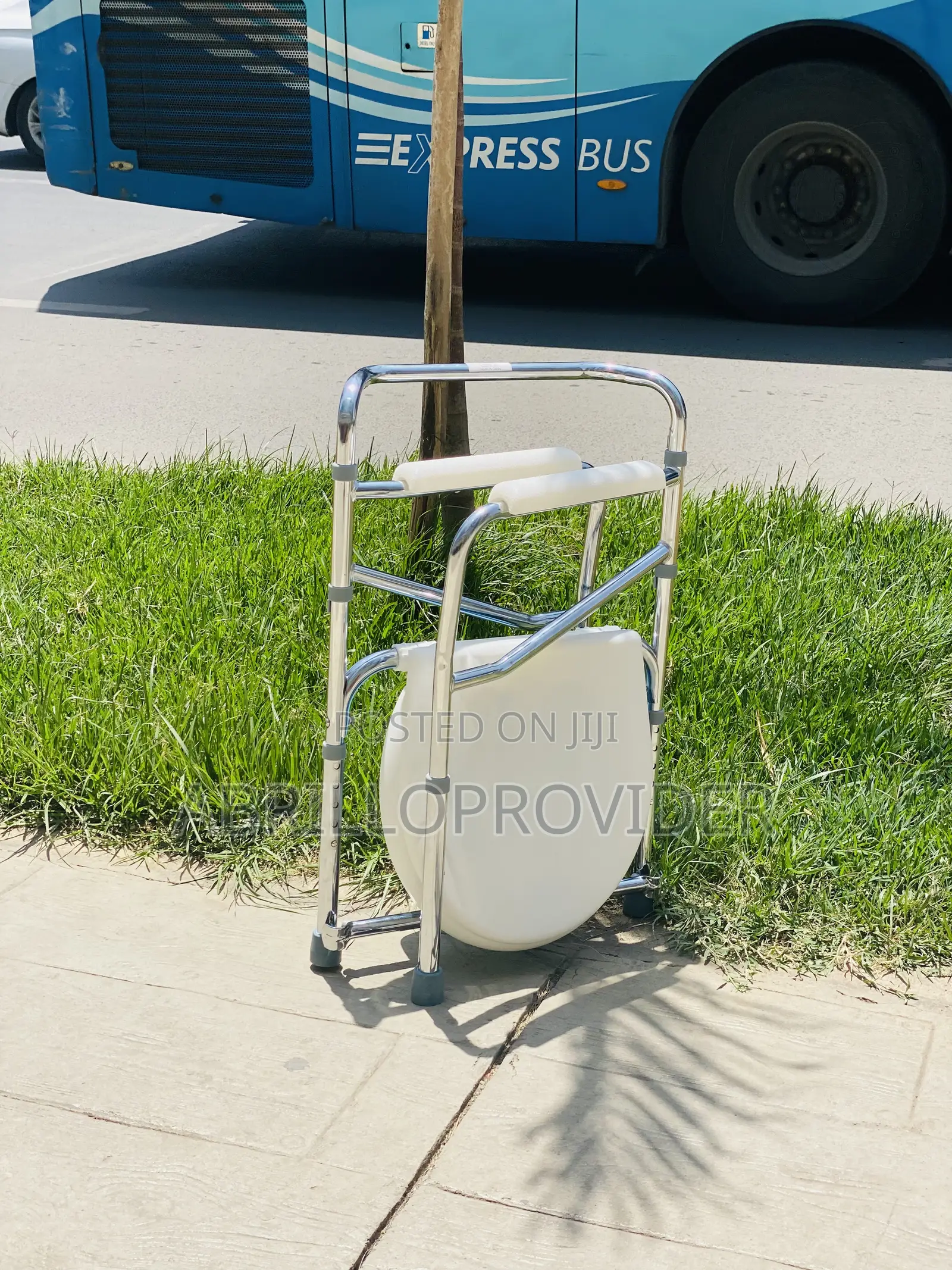 Potty Chair With Armrests, Bedside Commode - Ideal for Adult, Pregnant