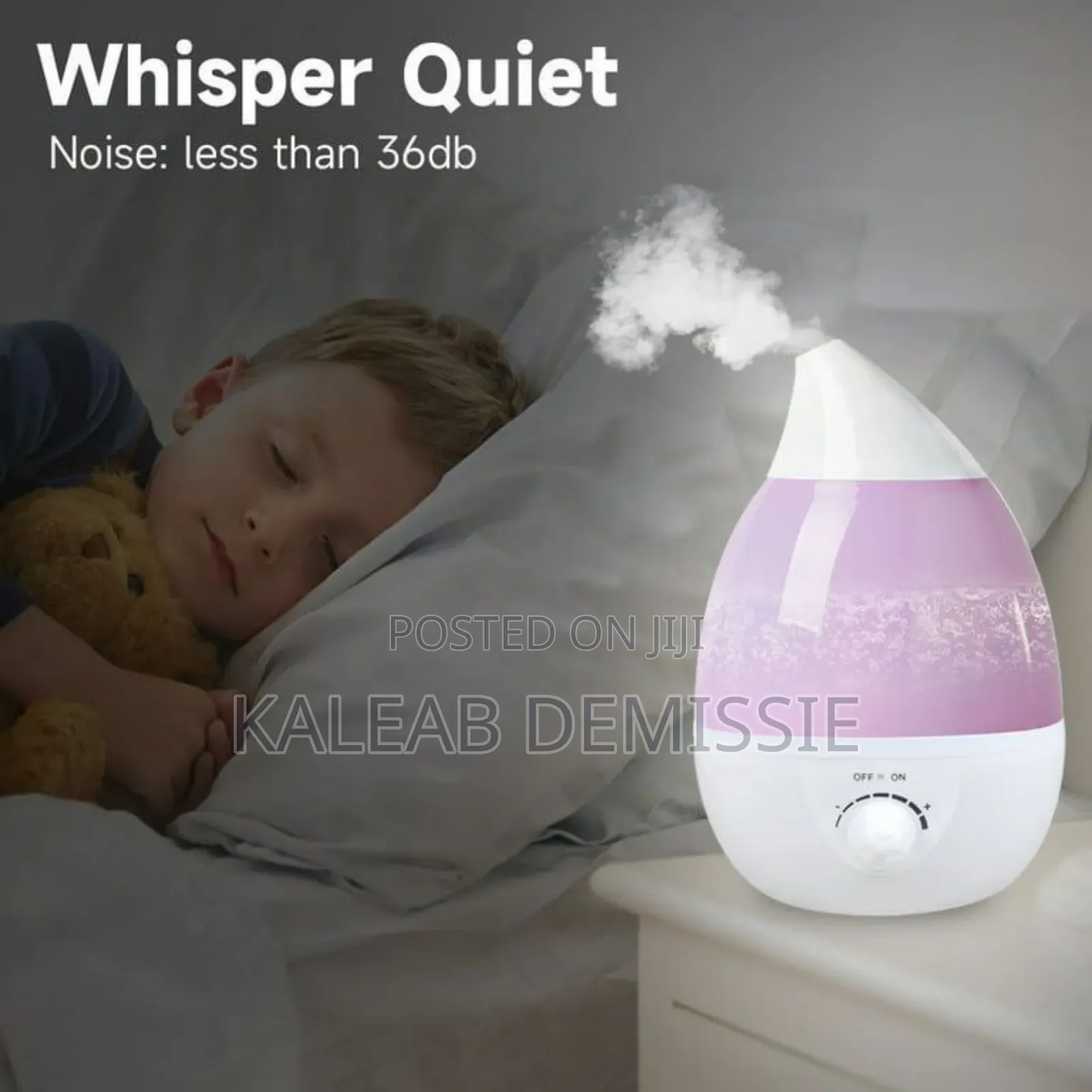 2.6 Liter Ultrasound Atomization Cool Humidifier