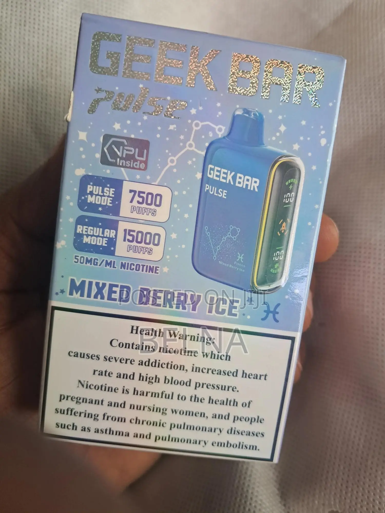 Geek Bar 15,000 Puffs (Mixed Berry Ice)