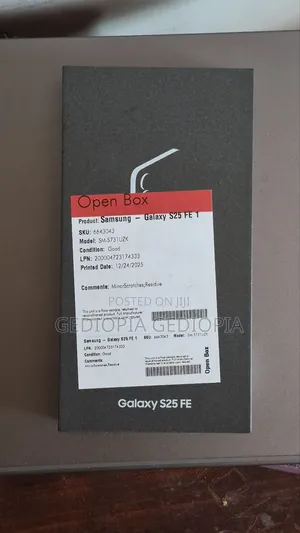 Samsung Galaxy S25 FE 128 GB Black