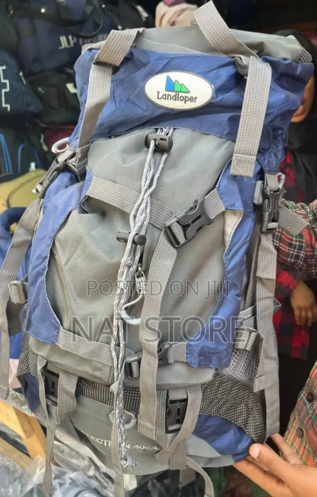 Landloper Brand Backpack Is Designed for Hiking, Trekking, and Camping