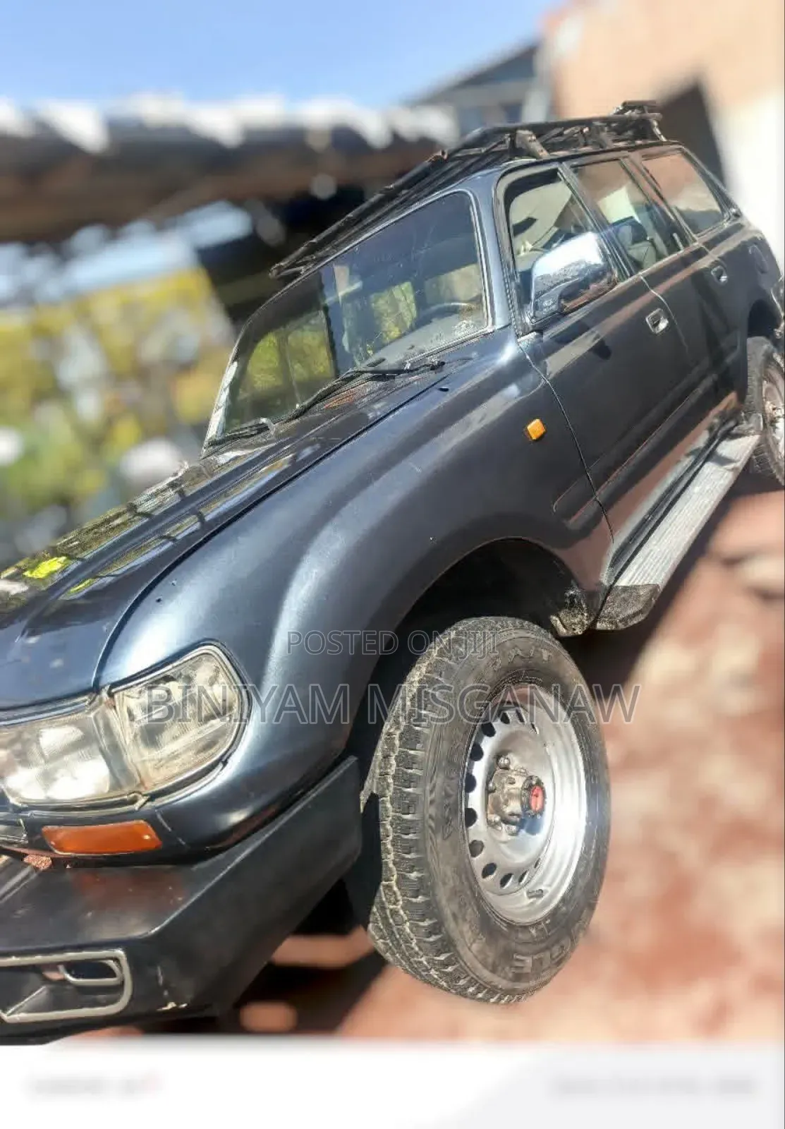 Toyota Land Cruiser 1993 Gray