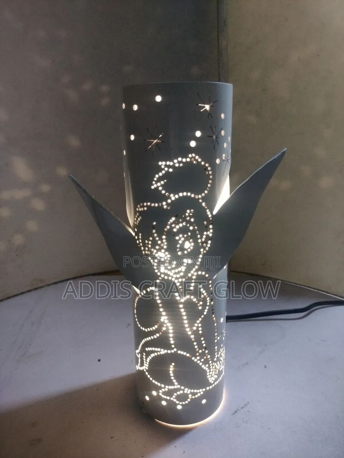 Angle Design PVC Night Lamp