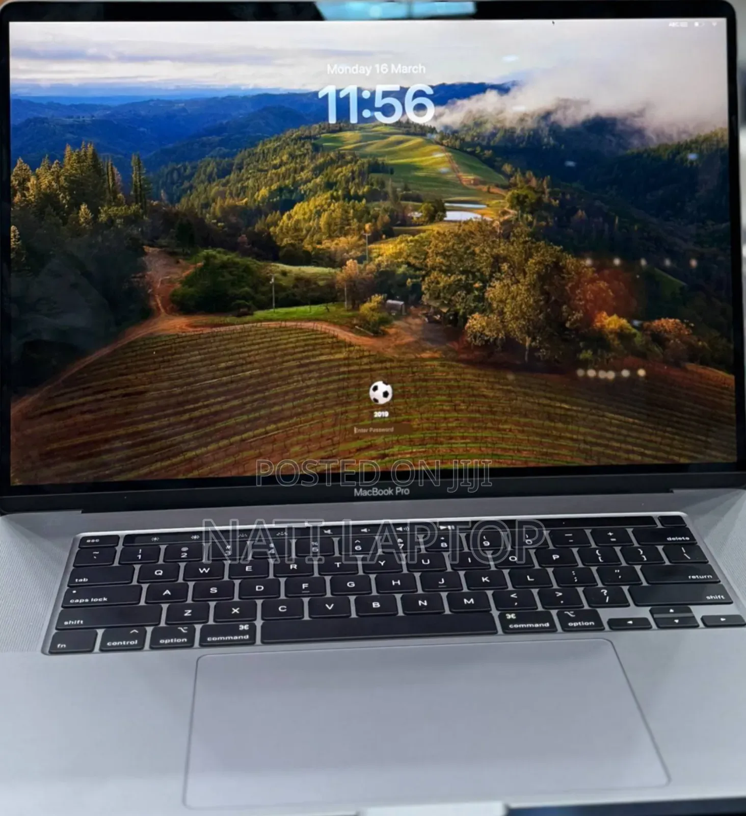 New Laptop Apple MacBook Pro 2019 16GB Intel Core i7 SSD 512GB