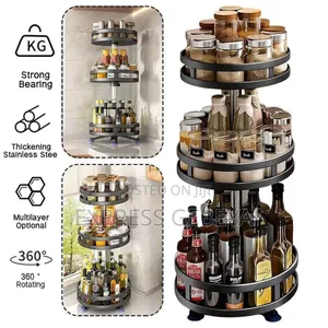 3 Tier Rotating Spice and Cosmotic Organizer