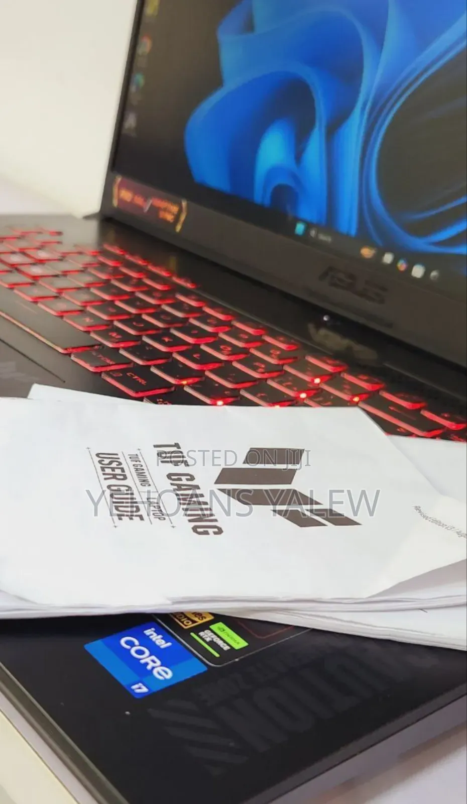 New Laptop Asus TUF Gaming A16 32GB Intel Core i7 SSD 1T