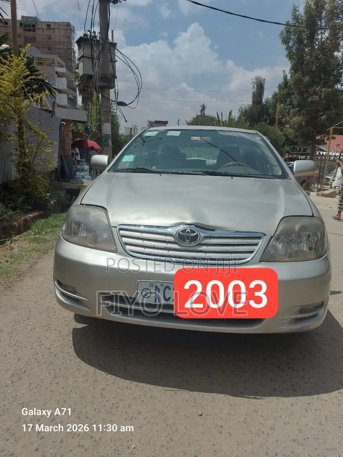 Toyota Corolla 2003 Silver