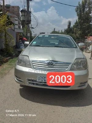 Toyota Corolla 2003 Silver