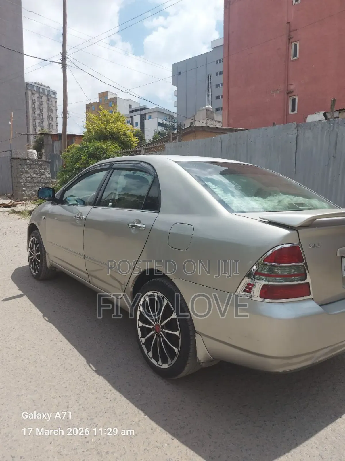 Toyota Corolla 2003 Silver