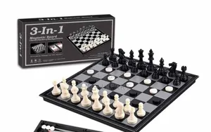 3in1 Magnetic Board Game Set