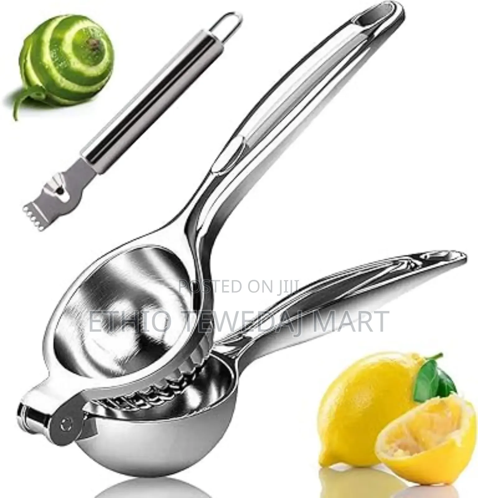 Stainless Steel Lemon Squeezer , Citrus Juicer Handheld, የሎሚ መጭመቂያ