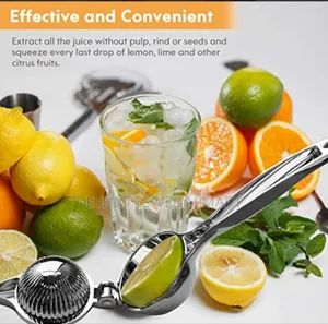 Stainless Steel Lemon Squeezer , Citrus Juicer Handheld, የሎሚ መጭመቂያ