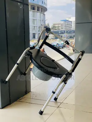 Walker Commode Chair Toilet Safety Frames Adjustable Lightweight Compa