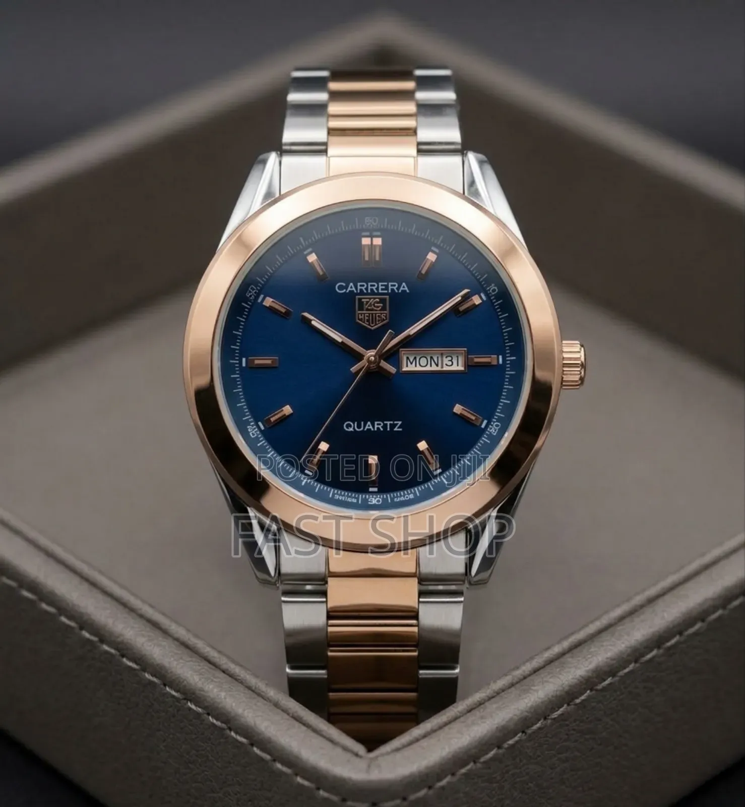 Tag-Heuer Elegant Two-Tone Men’S Watch – Classic Modern