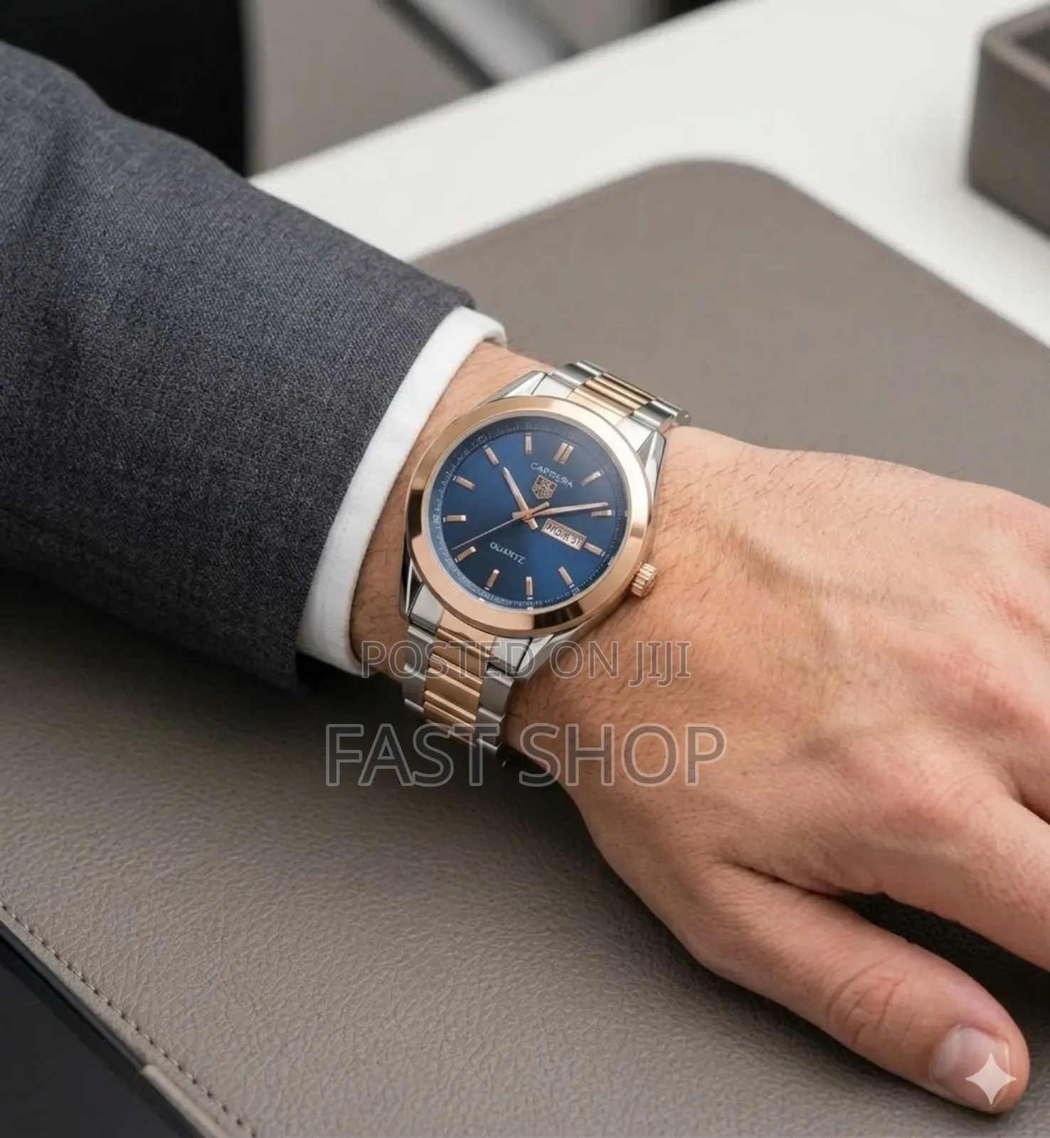 Tag-Heuer Elegant Two-Tone Men’S Watch – Classic Modern