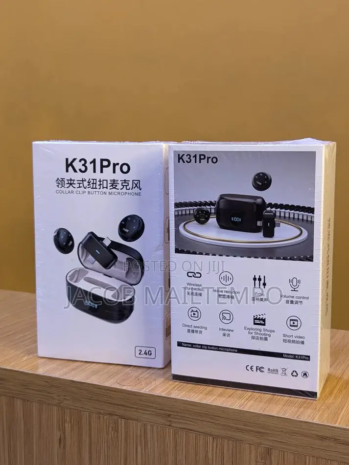 Pro Wireless Lavalier Microphone