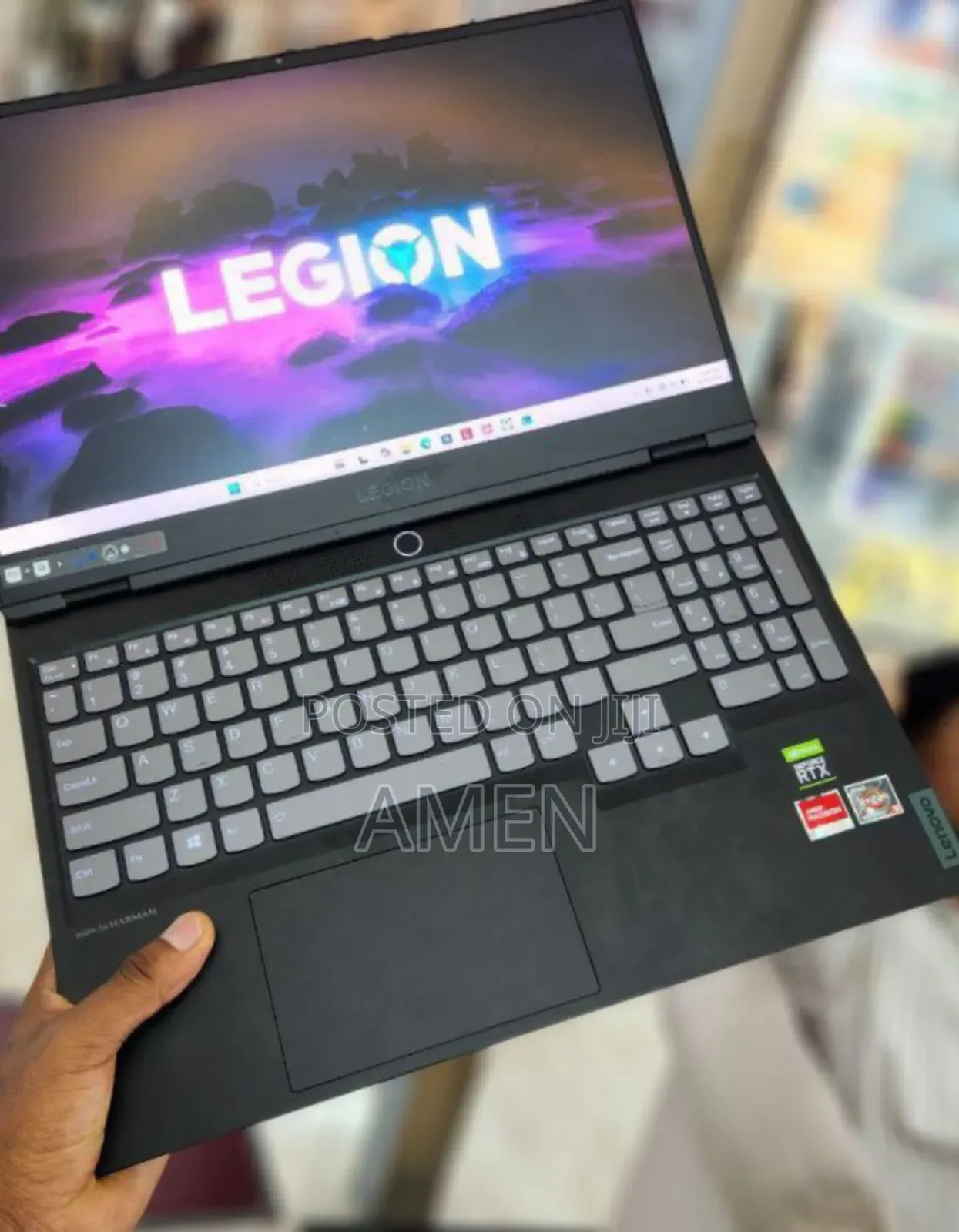 New Laptop Lenovo Legion 7 16GB AMD Ryzen 9 SSD 512GB