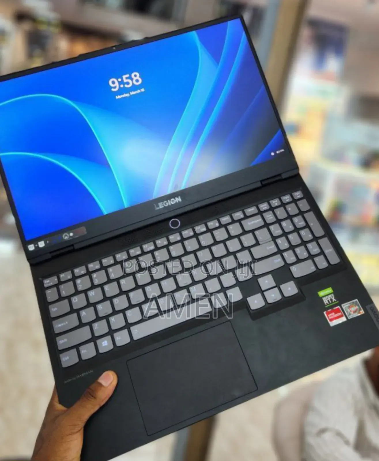 New Laptop Lenovo Legion 7 16GB AMD Ryzen 9 SSD 512GB