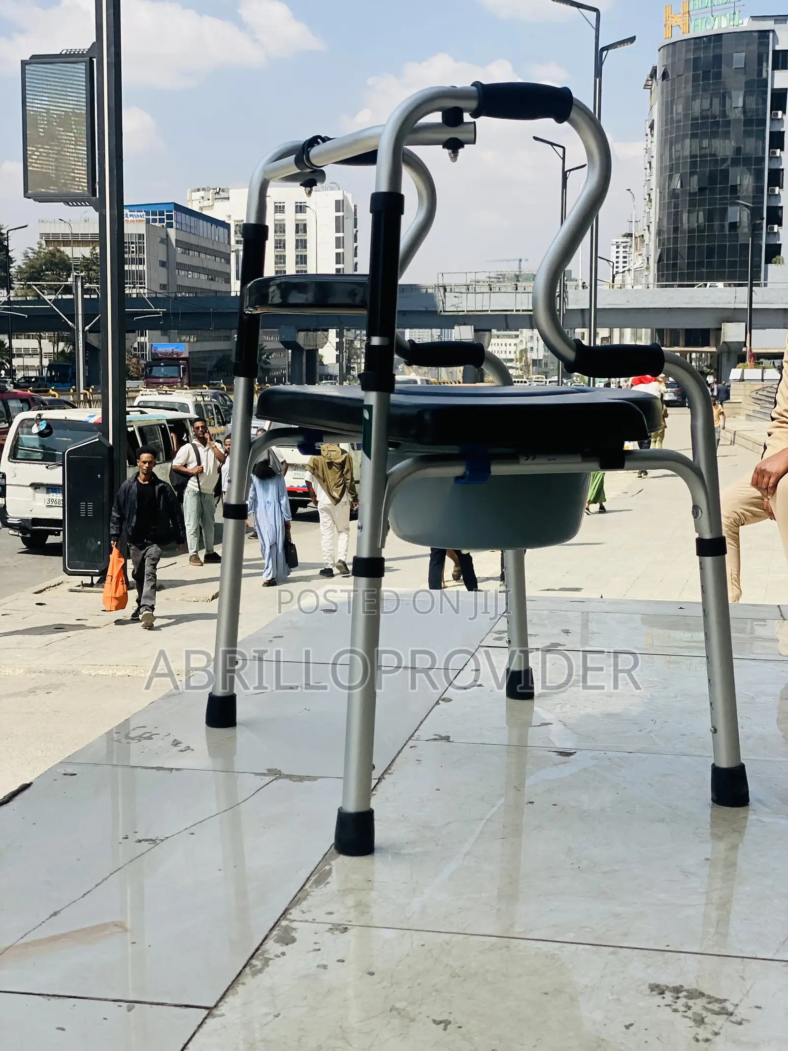 Toilet Alkers for Seniors Walking Frame Folding Walker