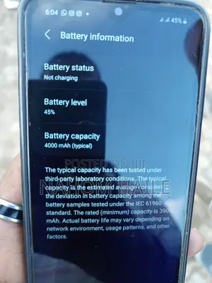 Samsung A10 32 GB Black