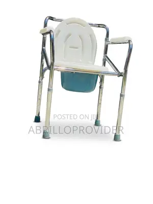 Folding Bedside Commode Chair With For Old People Handicaps