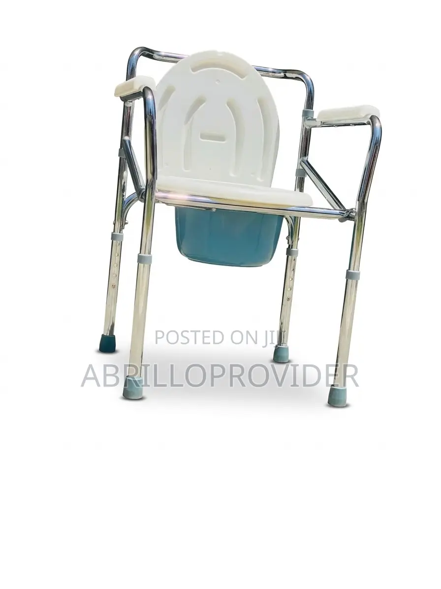Folding Bedside Commode Chair With For Old People Handicaps