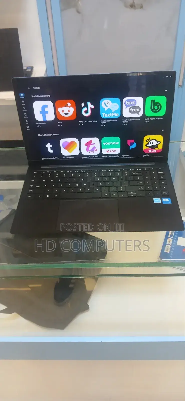 New Laptop Samsung Chromebook Plus 8GB Intel Core 3 SSD 256GB