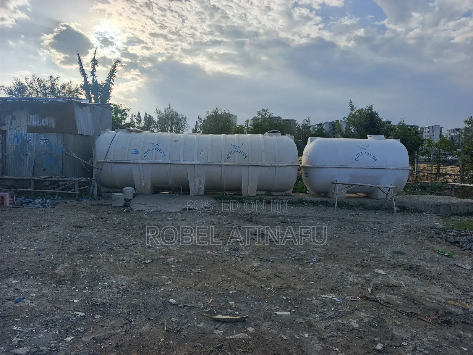 Superfiber 25,000 and 10,000 Liter Water Tanker