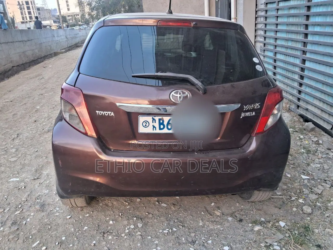 Toyota Yaris 2012 Burgundy