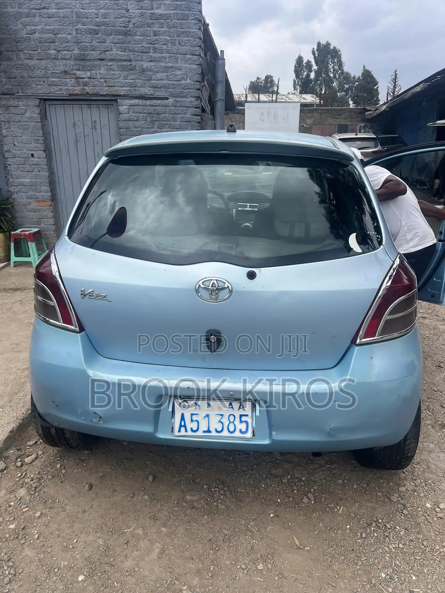 Toyota Yaris 2006 Blue