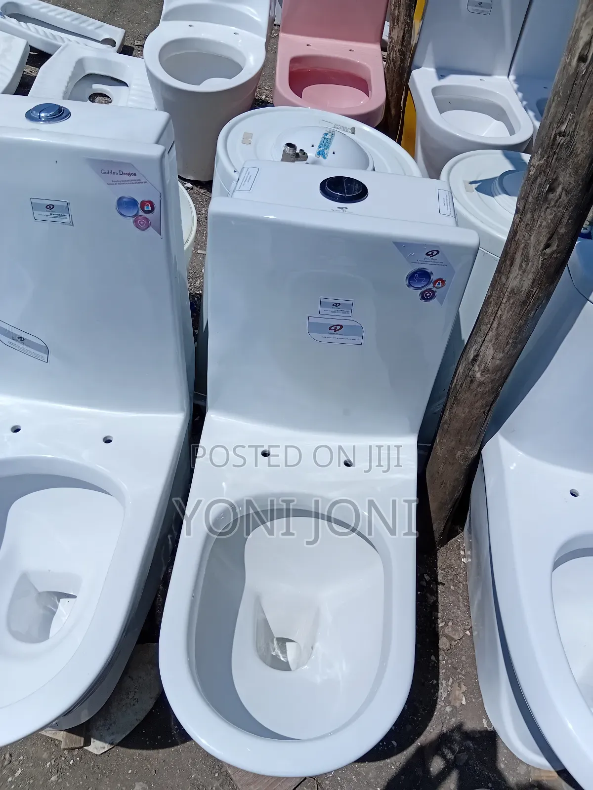Toilet Sink Golden Dragon