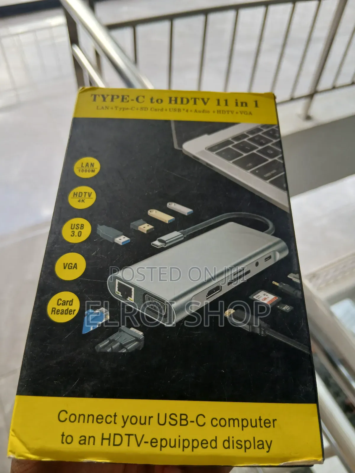 Type - C to Hd Tv 11 in 1 Multi Port
