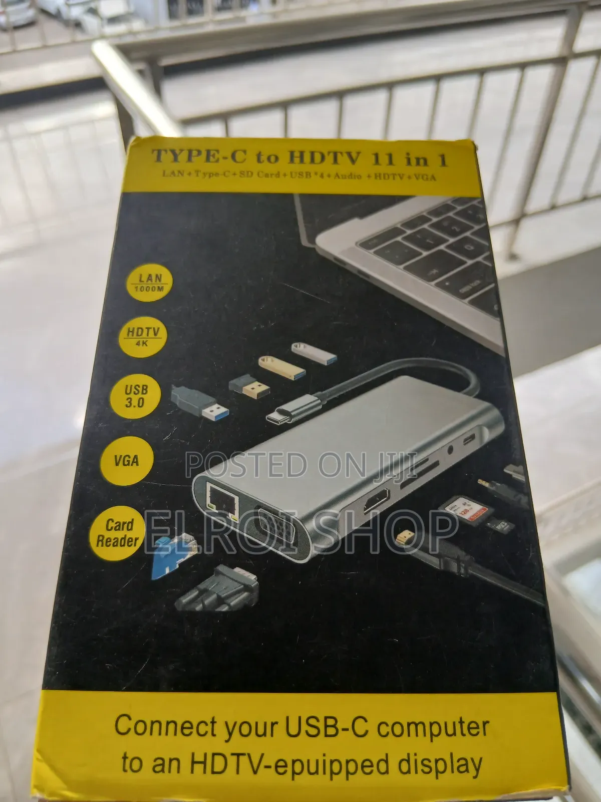 Type - C to Hd Tv 11 in 1 Multi Port