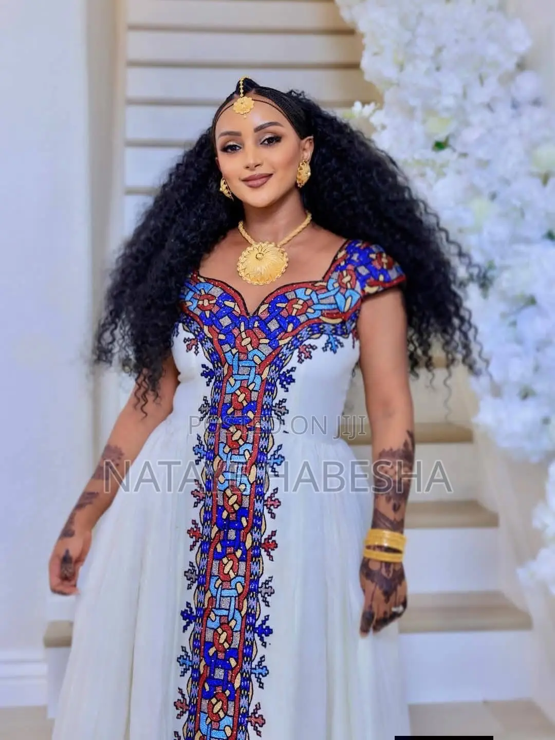 Habesha Kemis የሀበሻ ቀሚስ ሽፎን Yehabesha Libs የሐበሻ ልብስ Traditional Dress