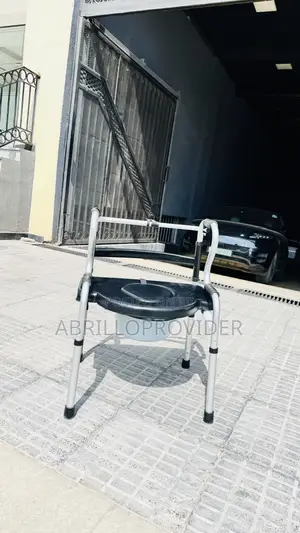 Commodes Folding Commode Chair, Portable Bathroom Chair for Pregnant W